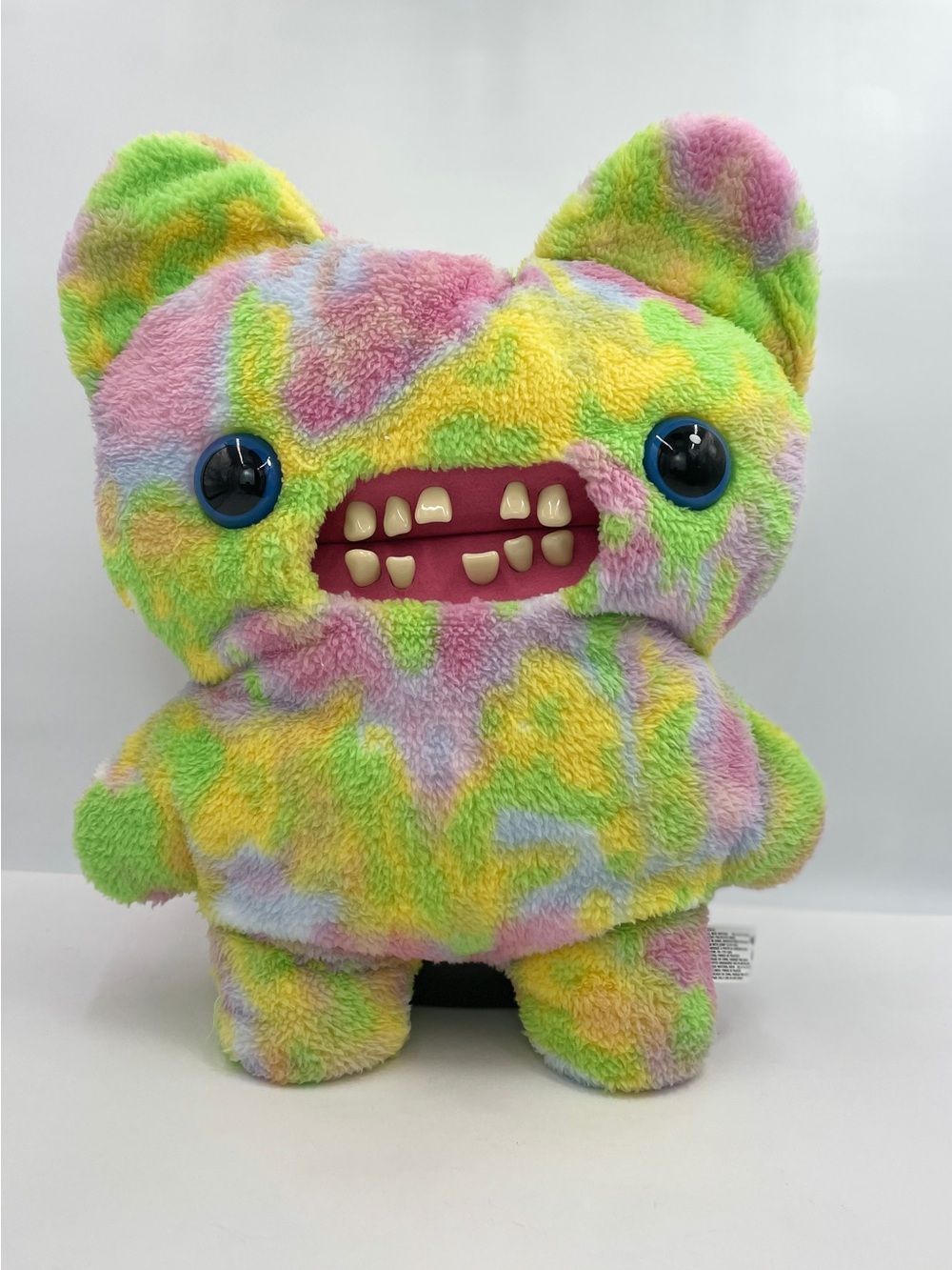 FUGGLER BIG FUGG SCREECH 18” Tie Dye Funny Ugly Monster Plush